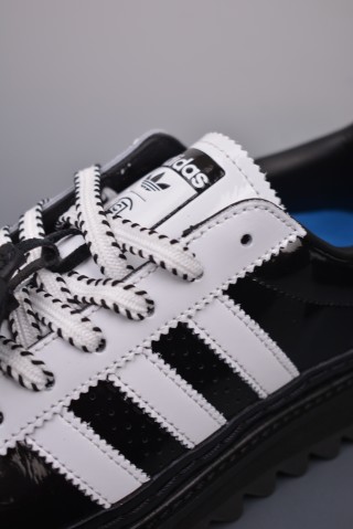 Adidas Superstar x CLOT 'Black / White / Blue' view 16