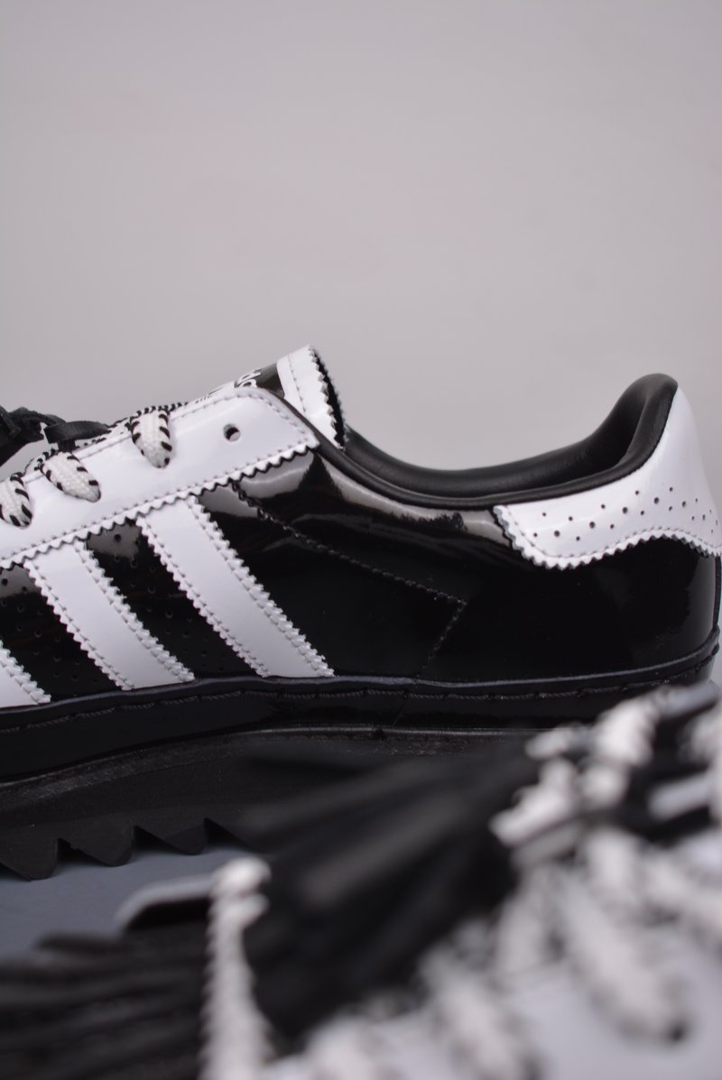 Adidas Superstar x CLOT 'Black / White / Blue' view