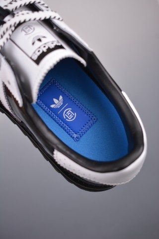 Adidas Superstar x CLOT 'Black / White / Blue' view 18