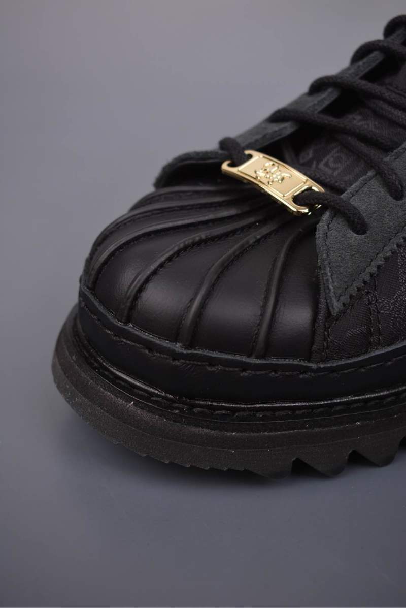 Clot x Adidas Originals Superstar 'Black / White / Blue' view