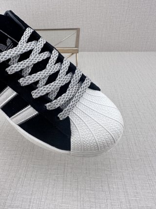 Reigning Champ x Adidas Originals Superstar 'Beige / Water Blue' view 7