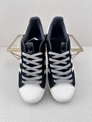 Reigning Champ x Adidas Originals Superstar 'Beige / Water Blue' view 9