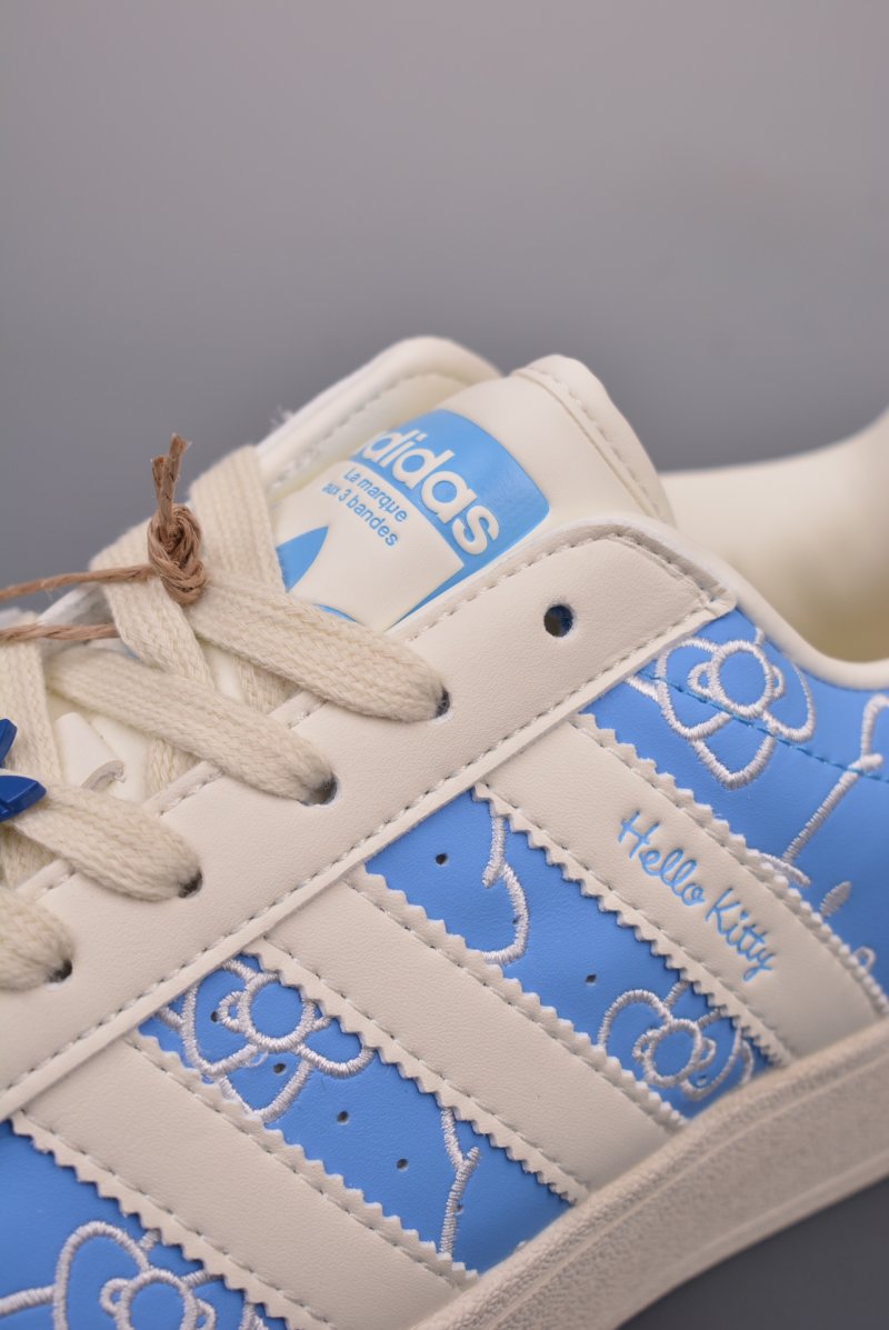 Hello Kitty x Adidas Originals Superstar XLG 'White' view