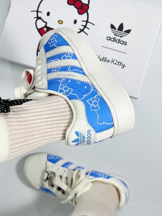 Hello Kitty x Adidas Originals Superstar XLG view 3