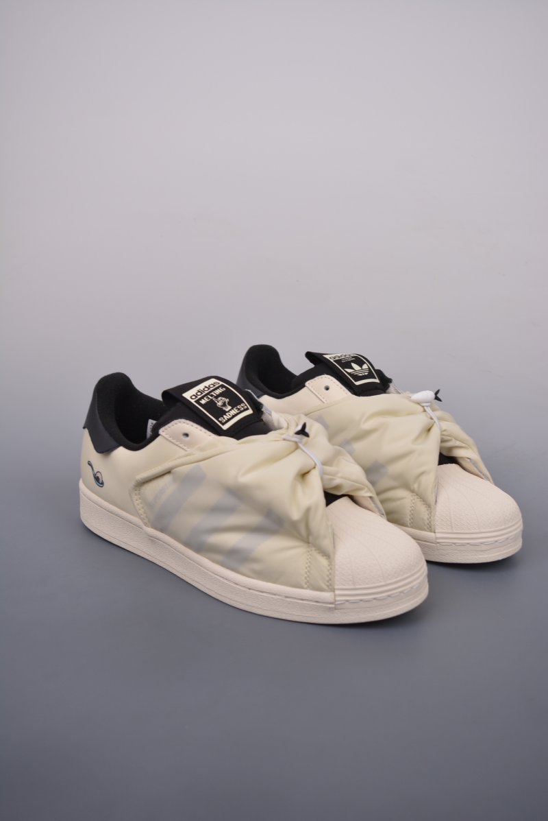 Melting Sadness x Adidas Originals Superstar 'Black / White'