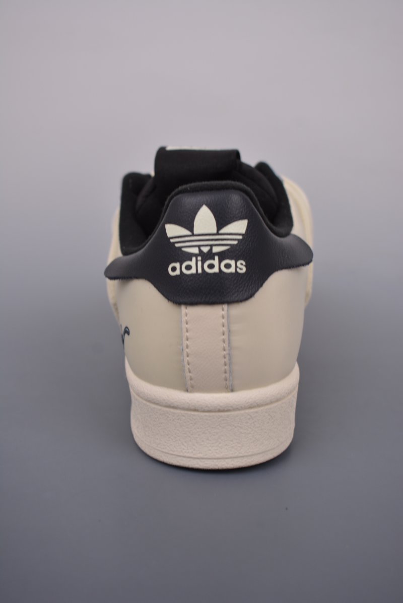 Melting Sadness x Adidas Originals Superstar 'Black / White' view