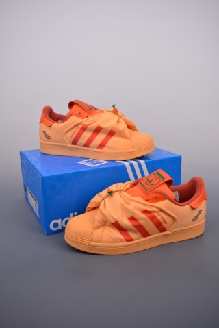 Melting Sadness x Adidas Originals Superstar 2.0 'Orange' view 5
