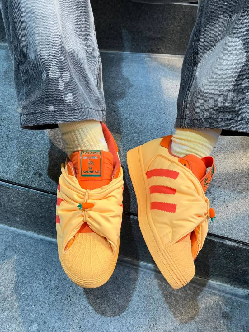Melting Sadness x Adidas Originals Superstar 2.0 'Orange' view