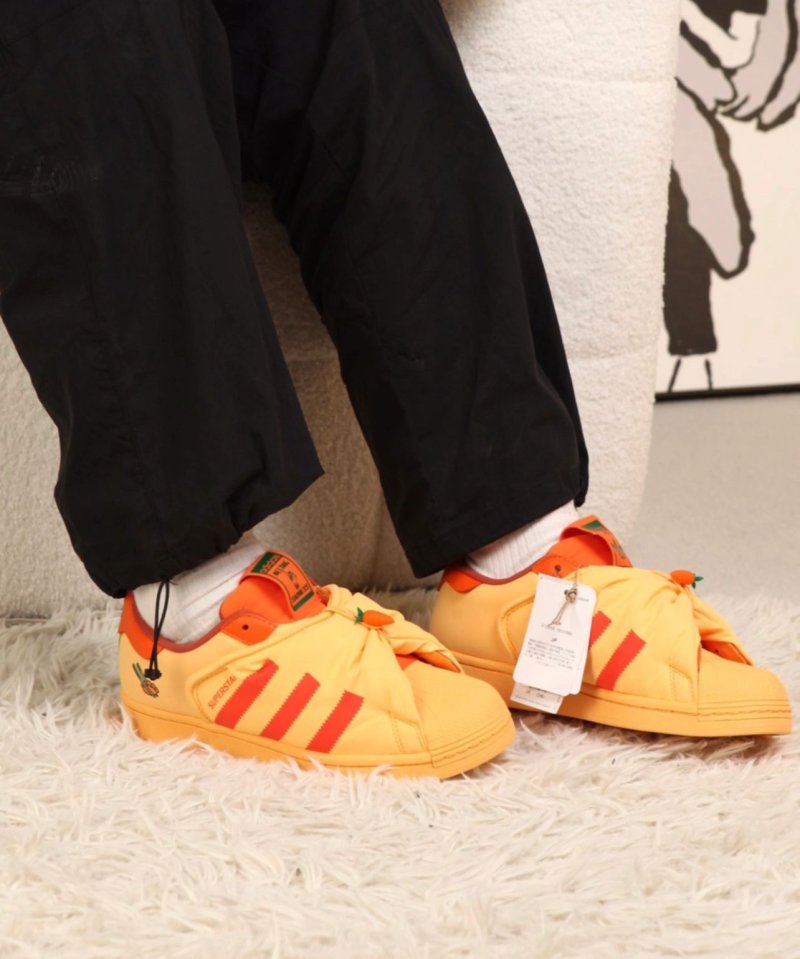 Melting Sadness x Adidas Originals Superstar 2.0 'Orange' view