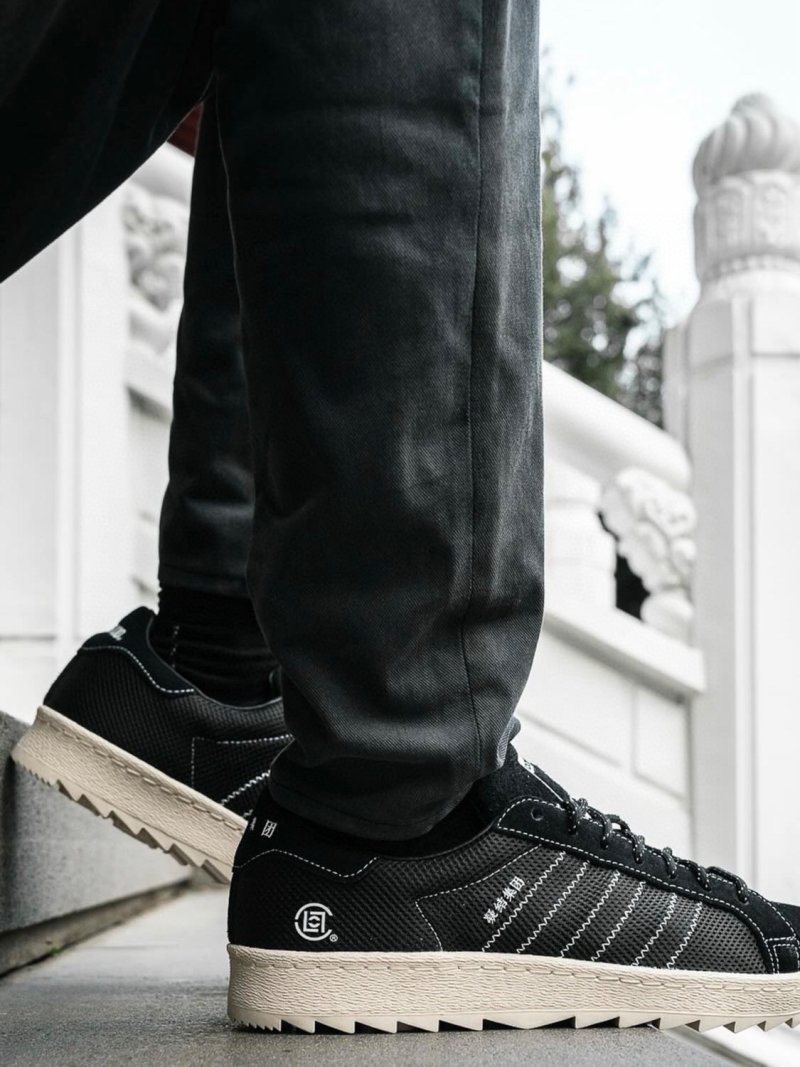 Neighborhood x Clot x Adidas Originals Superstar view