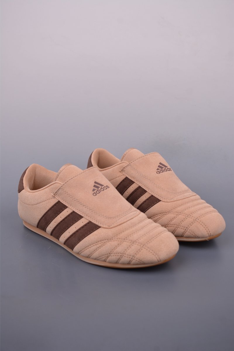 Adidas Originals Taekwondo Low Slip-On 'Brown' view