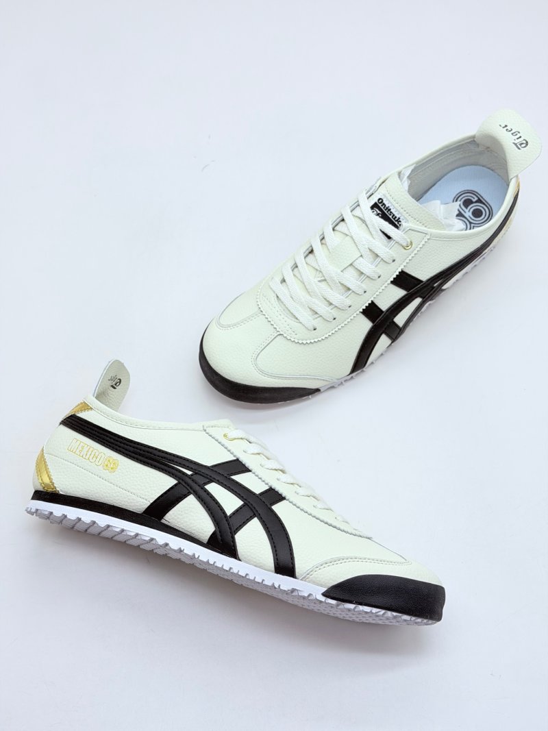 Asics Onitsuka Tiger Mexico 66 'Black / White / Gold' view