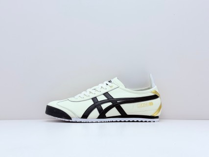 Asics Onitsuka Tiger Mexico 66 'Black / White / Gold' view 5
