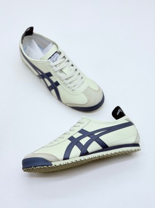Asics Onitsuka Tiger Mexico 66 'Grey / Navy / Blue' view 2
