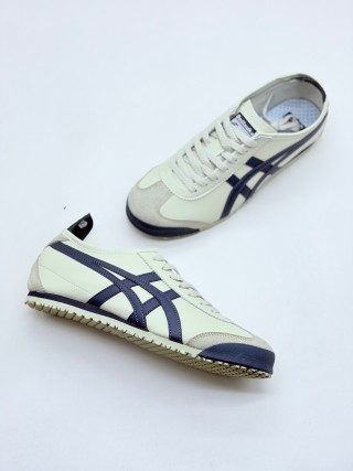 Asics Onitsuka Tiger Mexico 66 'Grey / Navy / Blue' view 3