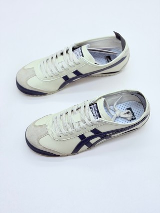 Asics Onitsuka Tiger Mexico 66 'Grey / Navy / Blue' view 4