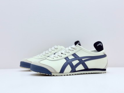 Asics Onitsuka Tiger Mexico 66 'Grey / Navy / Blue' view 8