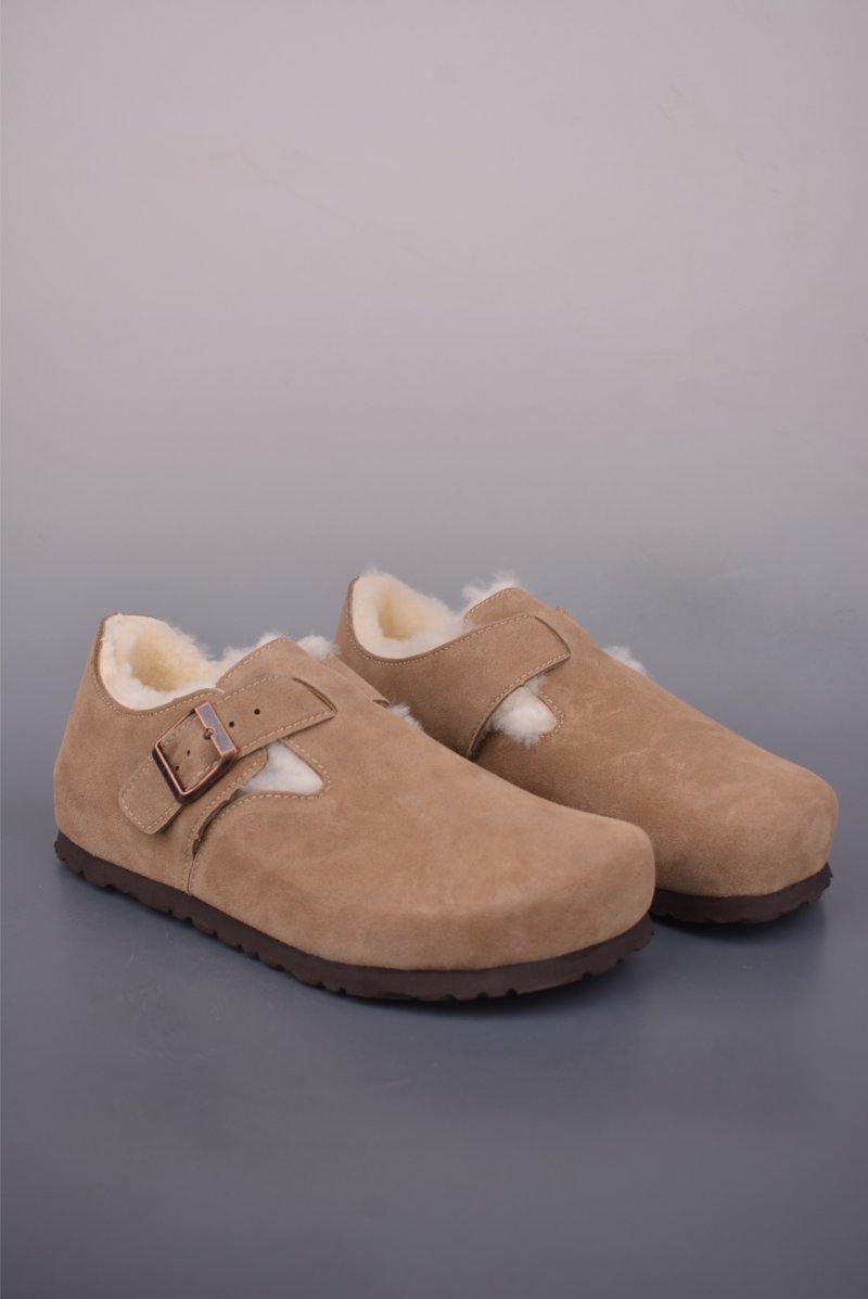 Birkenstock Eva 'Gold / Fleece'