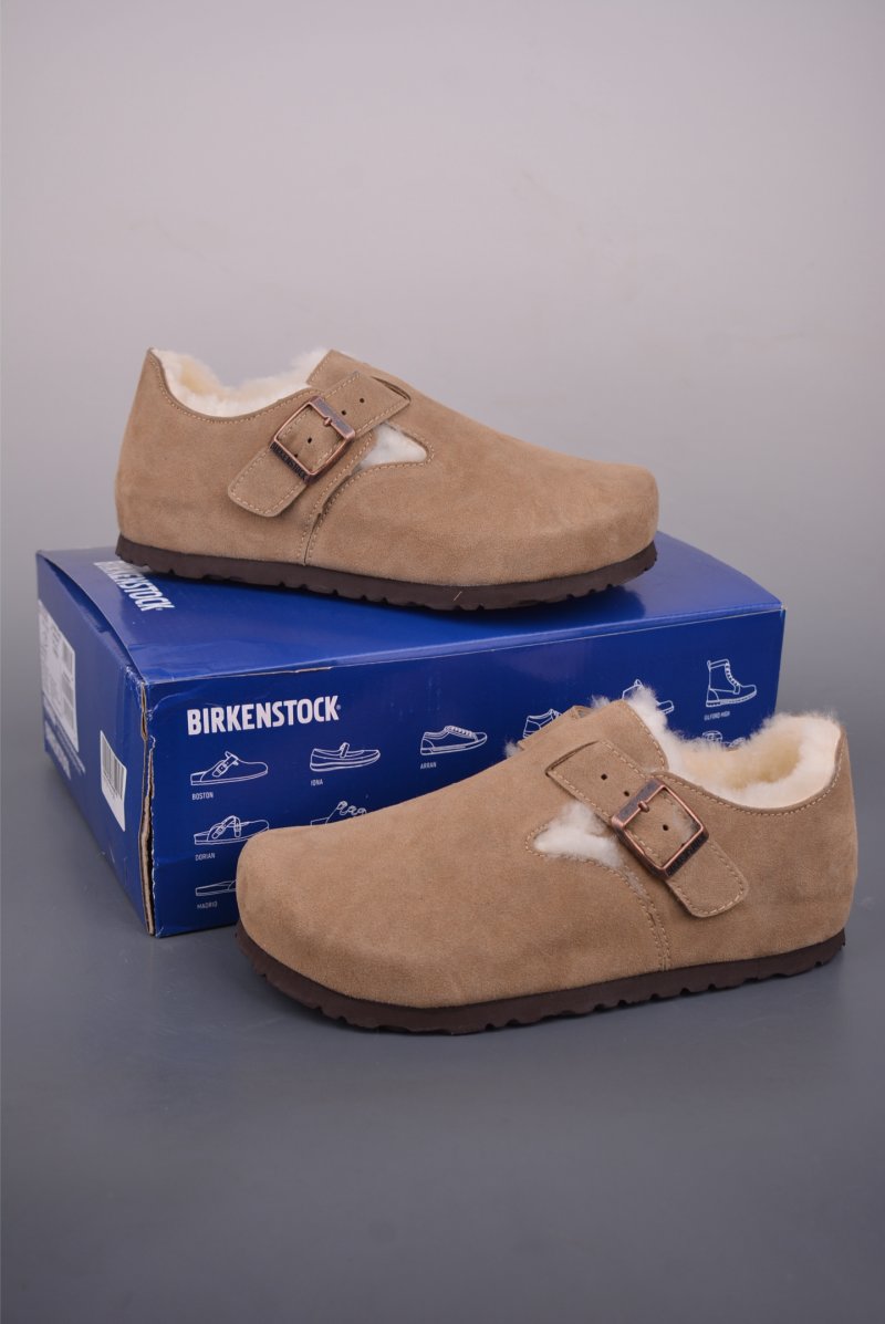 Birkenstock Eva 'Gold / Fleece' view