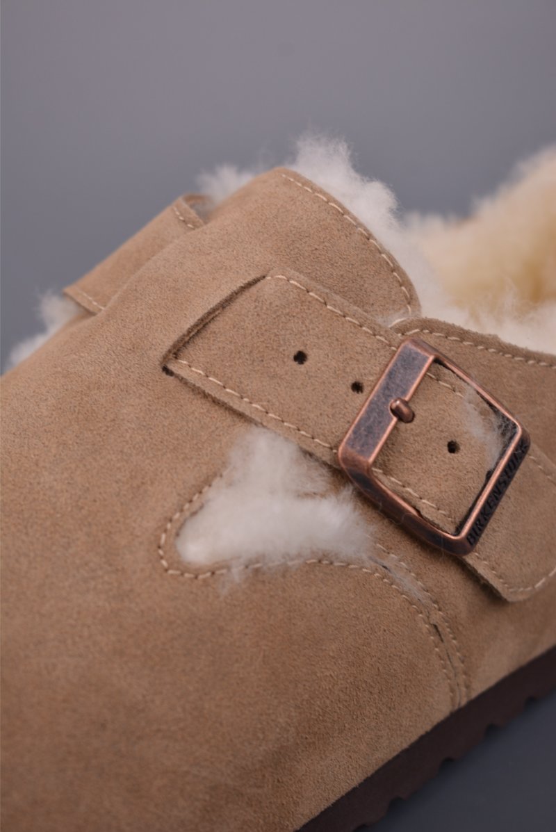Birkenstock Eva 'Gold / Fleece' view