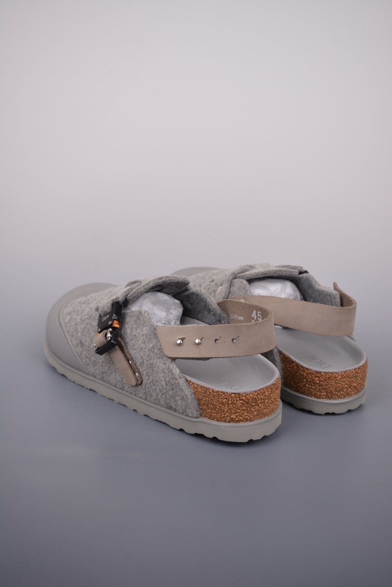 Dior X Birkenstock 'Black / Grey' view