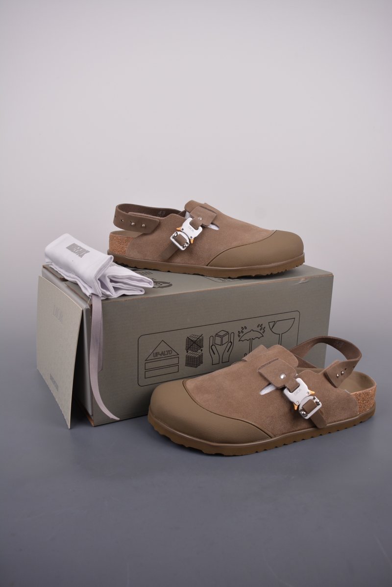 Dior X Birkenstock 'Grey' view