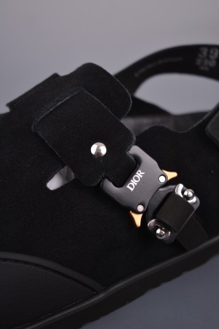 Dior X Birkenstock 'Black / Grey' view 7