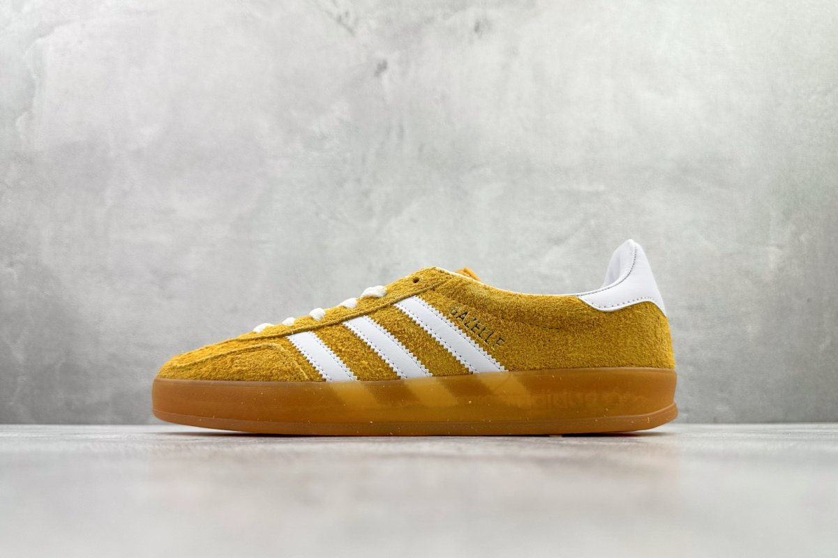 Adidas Originals Gazelle Indoor 'White / Yellow'