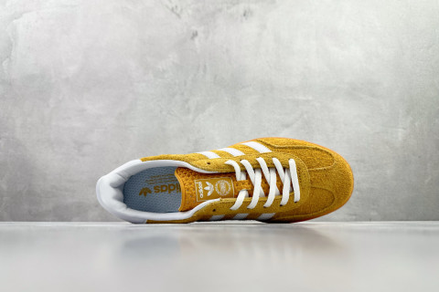 Adidas Originals Gazelle Indoor 'White / Yellow' view 3