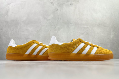 Adidas Originals Gazelle Indoor 'White / Yellow' view 6