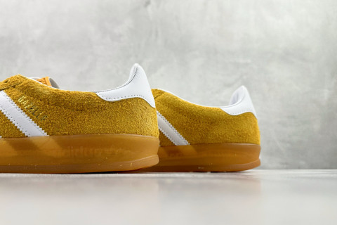 Adidas Originals Gazelle Indoor 'White / Yellow' view 8