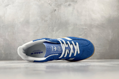 Adidas Gazelle Indoor 'Blue / White / Brown' view 3