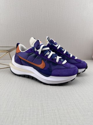 Nike Sacai x LDV Vaporwaffle 'Sesame Blue Void' view 3