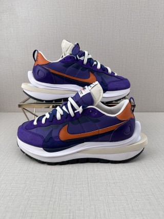 Nike Sacai x LDV Vaporwaffle 'Sesame Blue Void' view 4