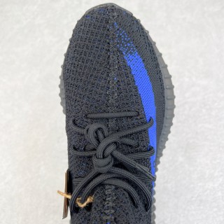 Yeezy Boost 350 V2 'Black Blue' view 4