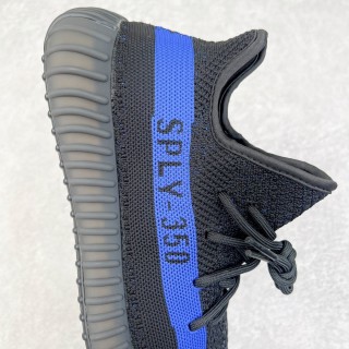 Yeezy Boost 350 V2 'Black Blue' view 6