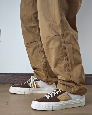 Converse One Star x Carhartt WIP 'Brown / White' view 1