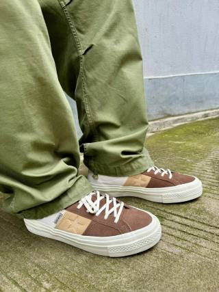 Converse One Star x Carhartt WIP 'Brown / White' view 4