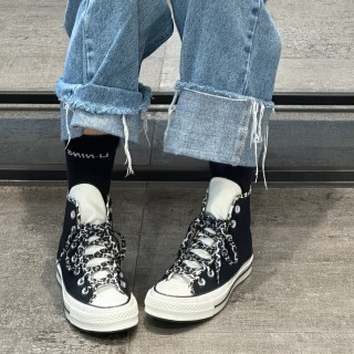 Converse Chuck Taylor All Star 1970s 'Black Leopard' view 1