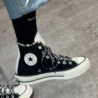 Converse Chuck Taylor All Star 1970s 'Black Leopard' view 2