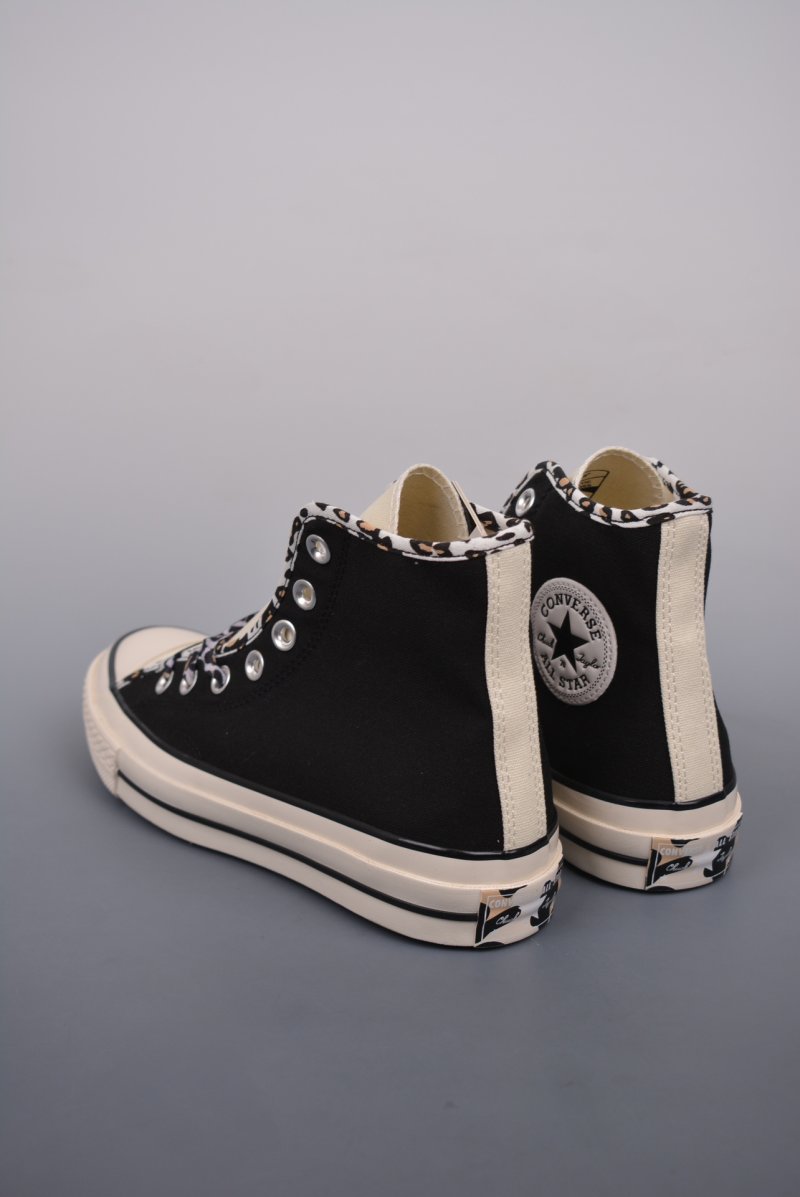 Converse Chuck Taylor All Star 1970s 'Black Leopard' view