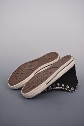 Converse Chuck Taylor All Star 1970s 'Black Leopard' view 3