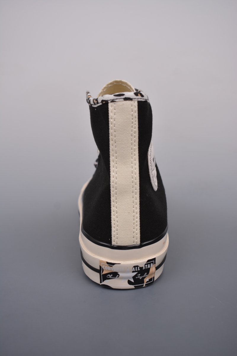 Converse Chuck Taylor All Star 1970s 'Black Leopard' view