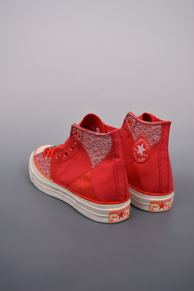 Converse Chuck Taylor All Star 1970s 'Dragon Red / Gold' view