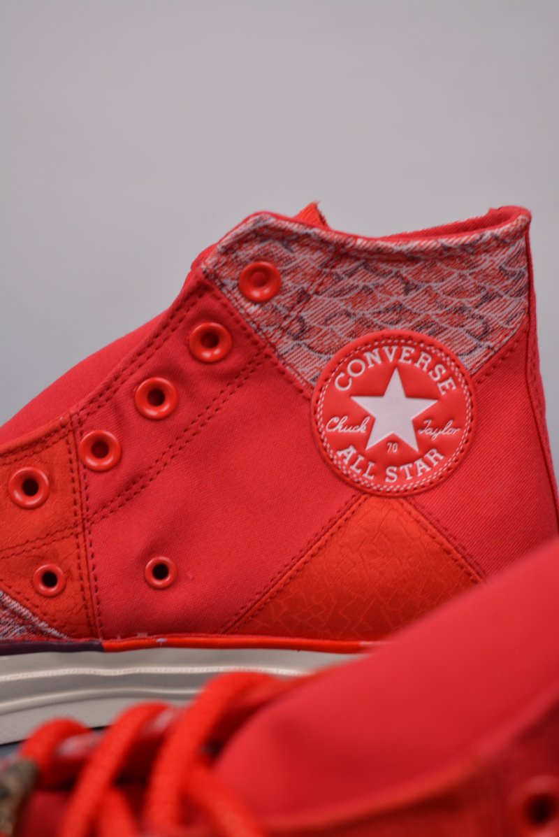 Converse Chuck Taylor All Star 1970s 'Dragon Red / Gold' view