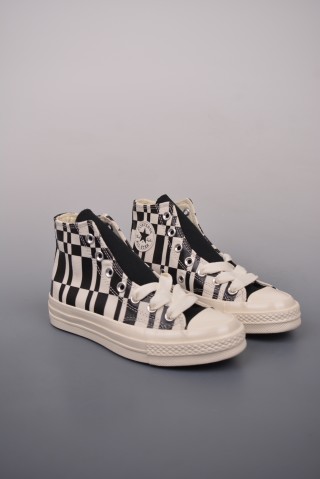 Converse Chuck Taylor All Star 1970s 'Black / White Checkered' view 1