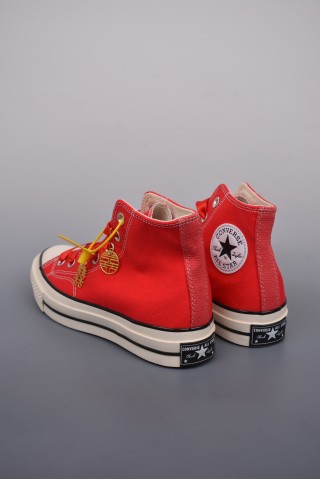 Converse Chuck Taylor All Star 1970s 'Wedding Red Double Happiness' view 2