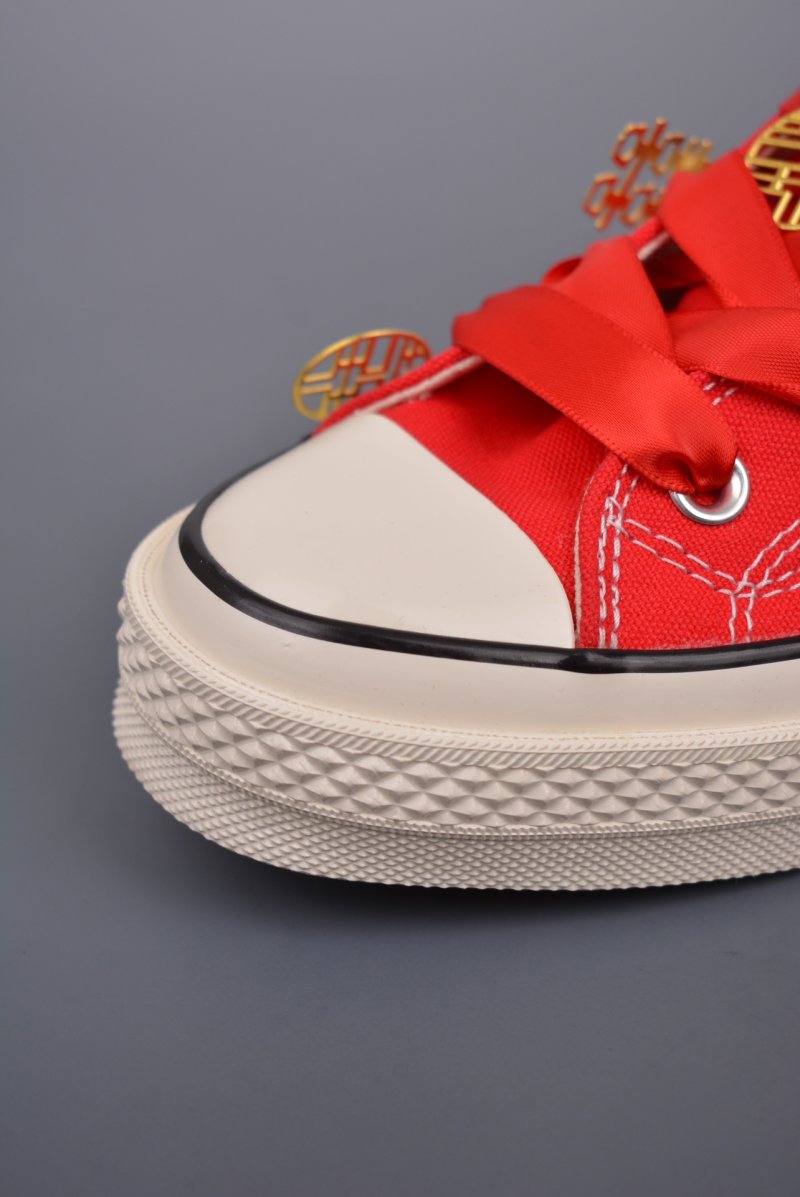 Converse Chuck Taylor All Star 1970s 'Wedding Red Double Happiness' view