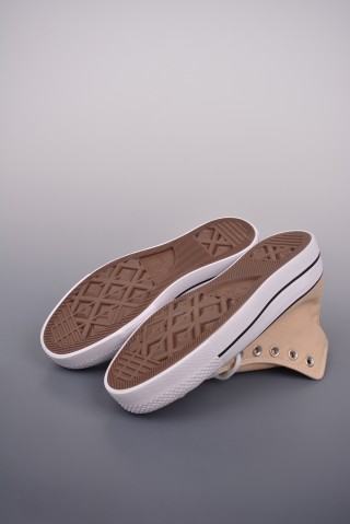 Converse All Star Lift 'Milk Tea' view 3