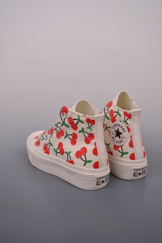 Converse All Star Lift 'Cherry Red' view 2